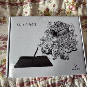Xp-Pen Star G640 6x4 Inch Graphic Drawing Tablet